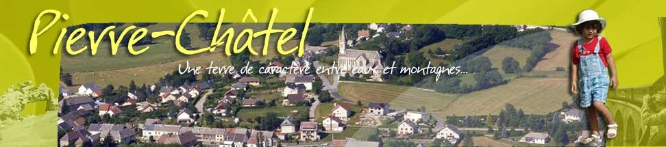 bandeau Site officiel de la mairie de Pierre-Châtel en Matheysine, Sud Isère